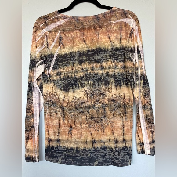 Reba Embellished Sheer Tunic Style Top - S - Picture 2 of 5